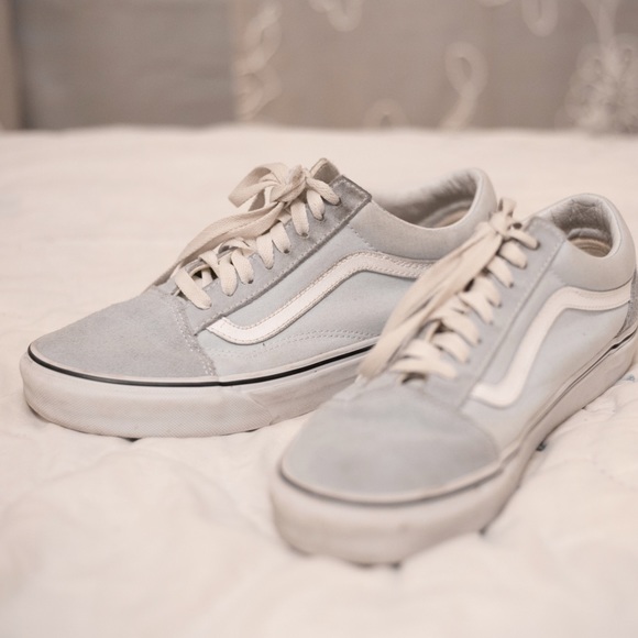 vans shoes baby blue